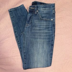 Lucky brand jeans mid rise skinny Ava